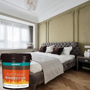 <span class=keywords><strong>Peinture</strong></span> <span class=keywords><strong>Latex</strong></span> Extérieure Effet Coquille d'Œuf Imperméable à Fort Pouvoir Adhésif <span class=keywords><strong>pour</strong></span> Murs et Art Peint à la Main - Product Image 1