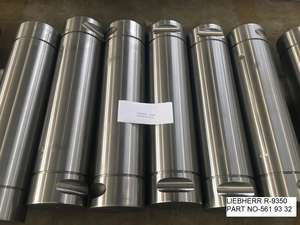 מכירת חיסול - ציר פיניון OEM ETERNAL למחפר EX-9250 מחומר 40CrNiMo, קשיחות HRC23-25, טיפול פני שטח חדש - Product Image 4