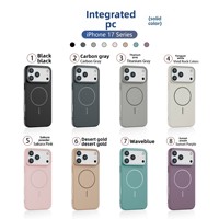 Coque de protection antichoc anti-chute à couverture complète Housse de protection magnétique en PC dur pour iPhone 17 Pro Max Air