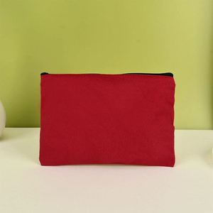 Bolsa de Lona con Logotipo Personalizado, Regalo Promocional, Estuche para Lápices con Cierre Colorido para la Escuela y la Oficina - Product Image 2