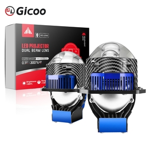 Gicoo 160W Low Beam High Beam Bi <b>Led</b> <b>Projector</b> Lens 6000k 3 Inch Laser Beam 3.0 Bi-<b>led</b> <b>Projector</b> Lens with Laser - Product Image 3