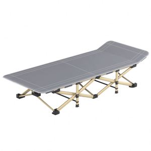 Outdoor Camping Camping <b>Bed</b> Folding Accompanying <b>Single</b> Person Office Nap Outdoors <b>Beds</b> - Product Image 1