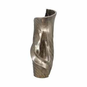 Vaso Scultoreo in Metallo, Elegante Vaso per Fiori, Decorazione per Soggiorno, Accessori per Casa, Sala da Pranzo, Camera da Letto, Ufficio - Product Image 1