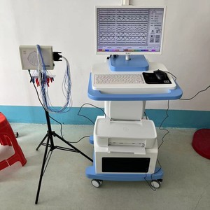 Máquina de Electroencefalograma Xinma con Impresora para Uso Hospitalario, Fácil Operación, Certificación CE, Color Azul - Product Image 1