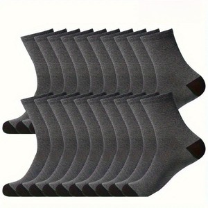 Athletic <b>Socks</b> White Solid Color <b>Polyester</b> Fiber Running Sports <b>Socks</b> Youth 18-40 Years Old - Product Image 3