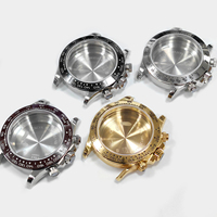 Boîtier DTN de 40 mm adapté à la montre automatique pour homme 7750, en acier massif et saphir, code de référence : 116508