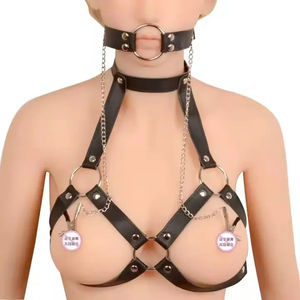 Cintura da donna in pelle gotica Fetish gotica Sexy per imbracatura <span class=keywords><strong>Bdsm</strong></span> Bondage giarrettiera per adulti Festival Rave <span class=keywords><strong>Outfit</strong></span> - Product Image 1