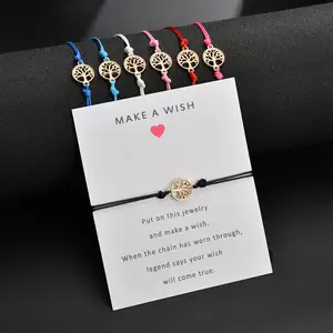 wish bracelet jewelry handmade bracelets best friends make a wish bracelet(EJ1859)