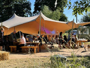 <span class=keywords><strong>Unistrengh</strong></span> tente flexible 4 saisons 150 personnes tente extensible étanche pour plage/événements/fête - Product Image 4