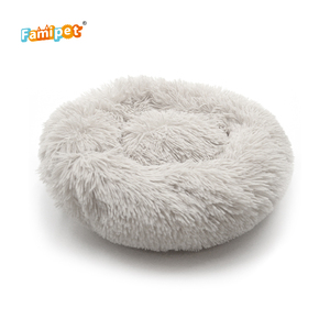 Coussin rond moelleux et antidérapant pour chien Famipet Wholesale, confortable, lavable et apaisant. - Product Image 6
