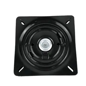 ZD-L015 vendita calda della fabbrica popolare mobili in metallo 180 gradi Auto ritorno giradischi ferro piatto girevole quadrato pigro jk - Product Image 1