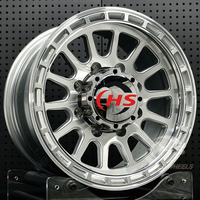Jantes forgées tout-terrain polies et usinées 8x180 8x165.1 8x170 pour pick-up GMC Sierra Silverado 2500/3500 HD RAM Ford F-250 F-350
