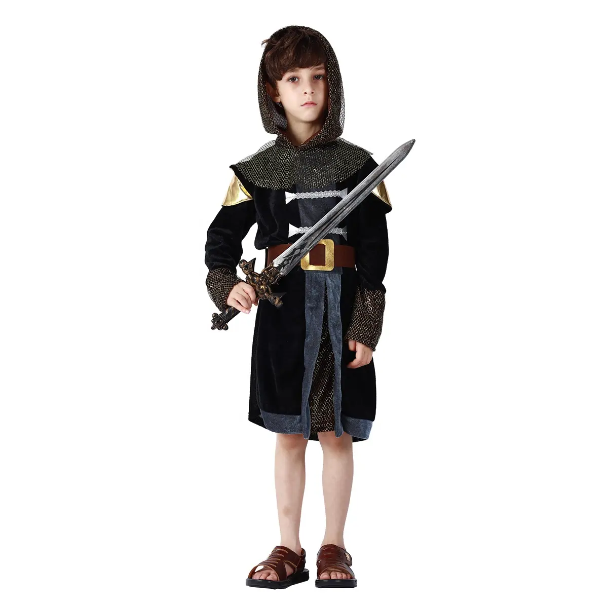 Bambini Halloween Party Clothing Kid Cosplay Costume costumi da cavaliere leggendario