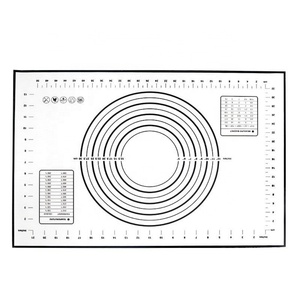 Heat Resistant Clear Kitchen Silicone Christmas Baking Mat Full <b>Sheet</b> - Product Image 6