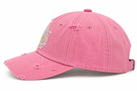 Casquettes de baseball unisexe en coton vieilli de haute qualité, 6 panneaux, broderie en relief motif léopard, visière incurvée réglable, décontractées pour l'extérieur