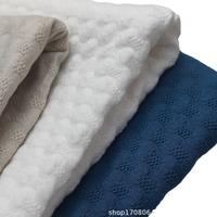 Tissu en coton biologique jacquard à bulles personnalisé 170G directement en usine