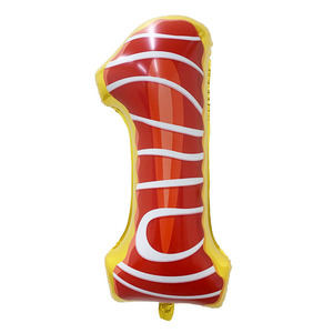 32 Inch Lá Đầy Màu Sắc Số Bóng Bán Buôn, Số Lượng <span class=keywords><strong>2</strong></span> - Product Image 2