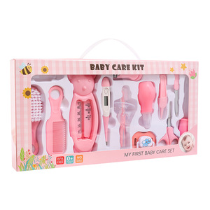 <span class=keywords><strong>Ensemble</strong></span> <span class=keywords><strong>de</strong></span> soins pour bébé et nourrisson <span class=keywords><strong>de</strong></span> 13 pièces, comprenant un aspirateur nasal, un distributeur <span class=keywords><strong>de</strong></span> médicaments, un coupe-ongles, un thermomètre pour l'eau, des accessoires <span class=keywords><strong>de</strong></span> soins pour bébé - Product Image 5