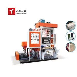 Tianyue High Speed 100% Biodegradable Film Blowing Machine Blown Film Extruder Small Plastic PE PP Film Blowing Machine