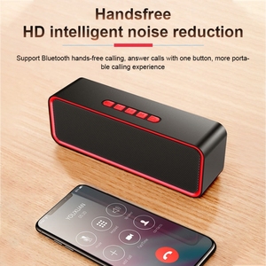 Mini Subwoofer Inalámbrico Portátil, Altavoz de Audio Digital Bluetooth Interconectado TWS - Product Image 2