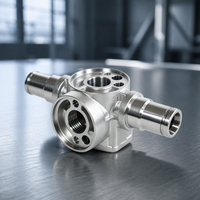Vanne en acier inoxydable usinée CNC 5 axes |   Vanne personnalisée OEM pour machines, fabriquée au Shandong, classe 101, modèle