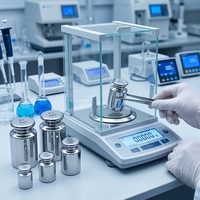 Balance de précision en acier inoxydable 304, très vendue, précision E2/F1/F2/M1, certifiée CE, norme OIML, finition miroir, garantie 1 an