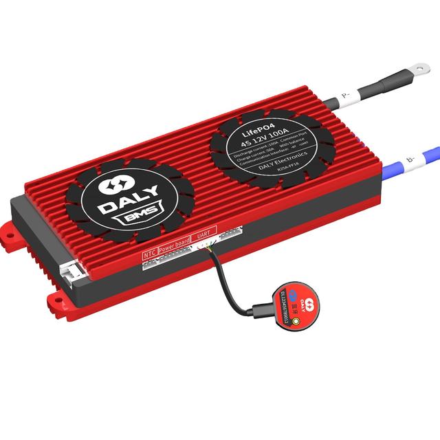 Daly 12V/24V/36V/48V/60V/72V Lithium Bms 3S-32S Battery Management System 20A/40A/60A/100A/150A/200A/250A Lifepo4 Bms 4S 100A