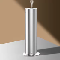 Diffuseur d'huiles essentielles électrique sans eau en métal de 120 ml, diffuseur d'huiles essentielles pour hôtel, machine à nébulisation, diffuseur d'huiles essentielles en forme de tour