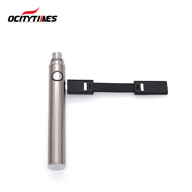 Боковой зарядный USB-порт Ocitytimes, батарея Evod для электронной сигареты, батарея с резьбой 510