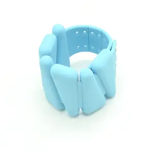 2LB regolabile silicone power weight yoga braccialetto da polso braccialetto ponderato braccialetti da polso pesi alla caviglia