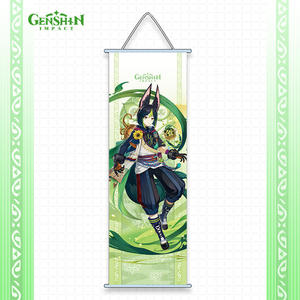 70*25cm nuovo stile <span class=keywords><strong>Anime</strong></span> Print Wall Poster Scroll <span class=keywords><strong>Genshin</strong></span> Impact Hanging Pictures - Product Image 6