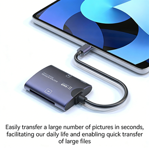 Lector <span class=keywords><strong>de</strong></span> Tarjetas USB-C 2 en 1 TF XD OTG <span class=keywords><strong>de</strong></span> Aleación <span class=keywords><strong>de</strong></span> Aluminio, Sin Controladores, Plug and Play, para <span class=keywords><strong>Lectura</strong></span> y Copia <span class=keywords><strong>de</strong></span> Datos <span class=keywords><strong>de</strong></span> Equipos <span class=keywords><strong>de</strong></span> Fotografía - Product Image 5