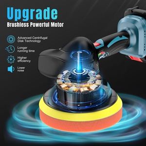Polisseuse de voiture sans fil à batterie lithium 21V 7000mAh pour cirage, lustrage, scellement et réparation de peinture – Outil de beauté automobile - Product Image 5