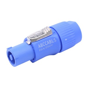 Conector hembra impermeable Abccables de 3 pines, 16A, 250V, triple, para iluminación de escenarios con pantallas LED y audio. - Product Image 4