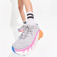 Chaussettes de sport pour hommes avec logo personnalisé, semelle en tissu éponge, séchage rapide, pour course en extérieur