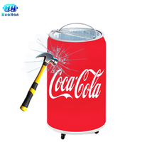 Écran LED flexible personnalisable en forme de canette, écran LED spécial pour bouteille de bière, affichage numérique publicitaire couleur