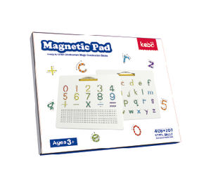 Almohadillas de tablero de dibujo magnéticas con imán de juego personalizado, 615 Uds., juguetes de aprendizaje <span class=keywords><strong>para</strong></span> bebés, almohadillas de cara de garabatos borrables, juguete <span class=keywords><strong>para</strong></span> niños, regalos - Product Image 2