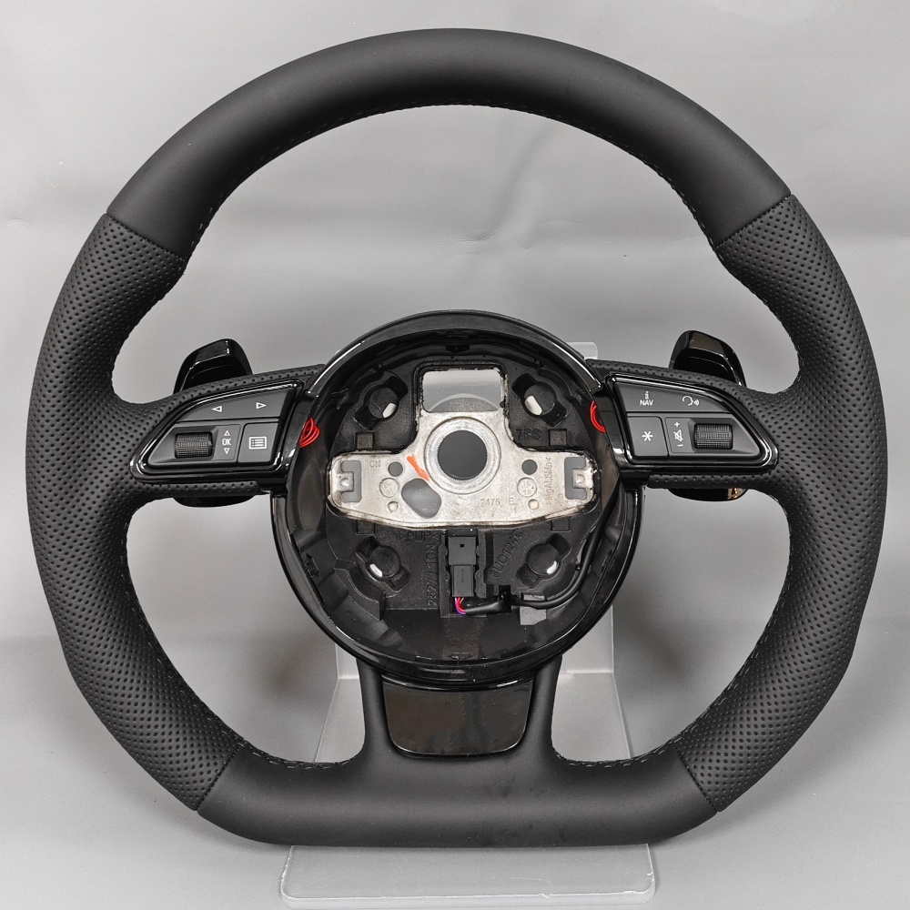Auto Assembly Leather Lenkrad Volante Steering Wheel (Audi Fitment), photo 2