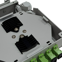 Boîtier de terminaison fibre optique sur rail DIN OEM ODM en acier laminé à froid ABS 6 cœurs SC APC