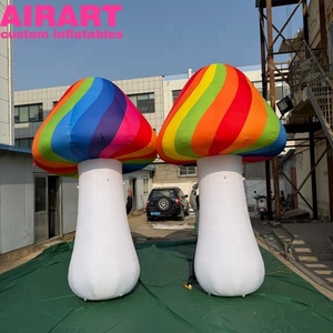 Champignon gonflable géant personnalisé avec <span class=keywords><strong>impression</strong></span> éclatante pour la décoration d'événements sur le thème du pays des merveilles - Product Image 3
