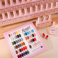 Vernis à ongles de marque privée pour festival de Noël, 15 ml, UV, 60 couleurs, certifié MSDS, fabriqué en Chine pour les salons de manucure