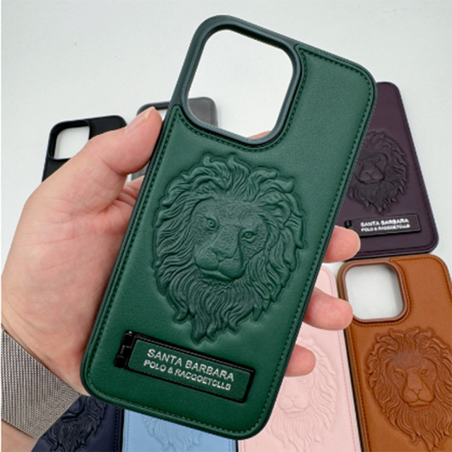 Funky 3D Lion Design PU Leather Personalized Beauty Anime Mobile Phone Cases for IPhone 16 Pro Max 15 14 Plus 13 12 11 17Air