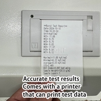 Testeur de résistance à l'éclatement à écran tactile entièrement automatique de haute précision RIGHT Brand ISO 2759, garantie de 2 ans pour les tests d'emballage