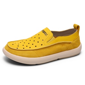 Ready to Ship <strong>Men</strong> Faux Suede Sneakers Comfortable Breathable <strong>Slip</strong>-<strong>on</strong> Shoes <strong>Trainers</strong> Walking Shoes Rubber Sole Casual Sneakers - Product Image 1