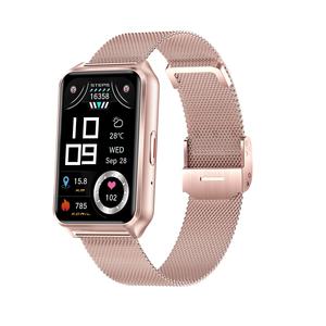Montre connectée Gh37 avec écran tactile de 1,57 pouce, bracelet en métal, réponse aux appels en un clic, surveillance de la fréquence cardiaque toute la journée, étanche IP67, GPS - Product Image 1