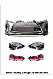 RX กันชนรถสำหรับ RX450 RX350เล็กซัส RX300 RX270 <span class=keywords><strong>RX200T</strong></span> RX350L RX450hL RX 2016 + ถึง<span class=keywords><strong>2020</strong></span> + เก่ากับบอดี้คิทใหม่ - Product Image 3