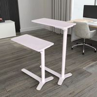 Table de lit d'hôpital moderne pour patient, hauteur réglable, roulettes dissimulées, plateau en fer, pour salle à manger, chambre, atelier, bureau