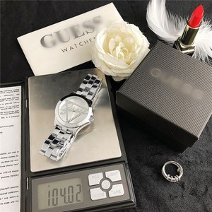 Reloj de Moda para Mujer al por Mayor, Reloj Electrónico con Correa de Acero y Pedrería Rosa para Mujer - Product Image 2