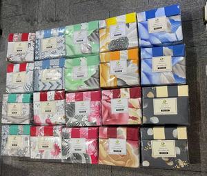 In ấn 100gsm 100% polyester tấm sợi nhỏ thiết lập cho giường 6pcs-nữ Hoàng Vua Kích thước - Product Image 6