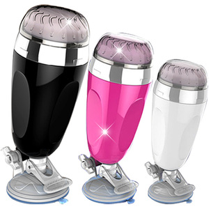 Adult <strong>Male</strong> Masturbator <strong>Sex</strong> <strong>Toy</strong> with <strong>Automatic</strong> Vibration &amp; Suction Base for <strong>Man's</strong> Masturbation Cup - Product Image 2